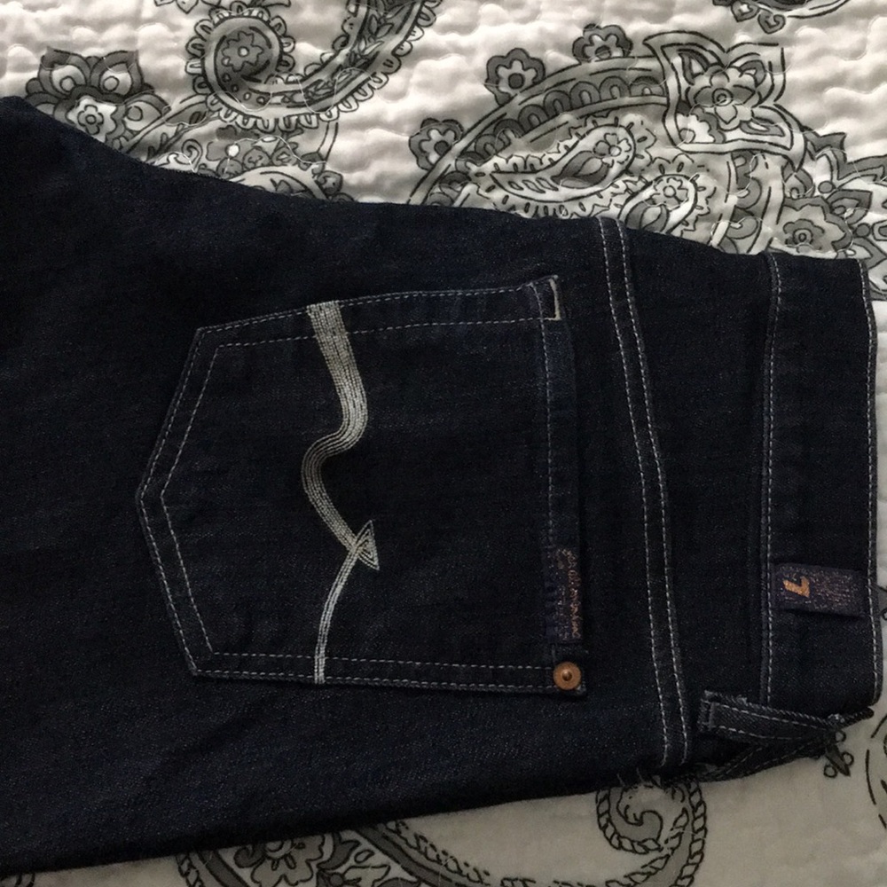 7 for all mankind stretch Bootcut Jeans - Sz 27